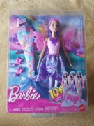 Mattel Lalka Barbie Baśniowe Przebieranki Syrenka 