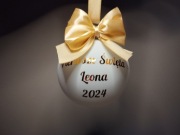 Personalizowane bombki o rozmiarze 10 cm