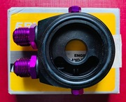 Podstawka Adapter Pod Filtr Oleju z Wyjściem na Chłodnice Oleju AN10 TUNING