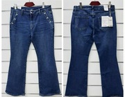 Spodnie jeans dzwony 