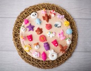 28 X Mochi Squishy Gniotek - Idealne do Obniżania Stresu, Zestaw Zabawek 28