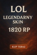 League Of Legends DOWOLNY Legendary skin/Legendarna skórka 1820 RP GIFT
