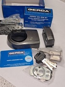 Zamek wierzchni bębenkowy  GERDA ZG200 50/60mm grafit z wkładką bębenkową 