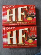 Nowe ORYGINALNE  kasety SONY C-60HFC CENA 45ZŁ ZA 2SZT