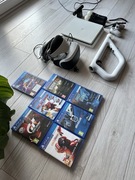 PlayStation 4 slim 500GB PSVR + 7 gier