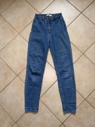 32 jeansy Pull&Bear spodnie jeansowe XS 158-164 slim fit