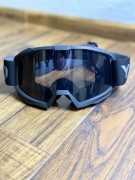 Zimowe gogle sportowe na narty i snowboard | Grafitowa rama