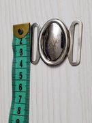 Stara klamra srebrna do paska vintage 