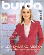 BURDA 8 / 2004 + wykroje