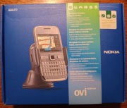 NOKIA E 72-1 z akcesoriami (SREBRNY - GREY NAVI)