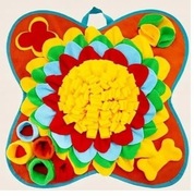 Syntetyczna mata 48x48 cm do węszenia dla psów