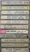 Kasety magnetofonowe i dyskografia KING CRIMSON