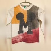 Koszulka T-shirt długi rękaw BENETTON Disney 104 
