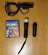 Zestaw kontrolerów playstation move + playstation camera