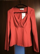 Bluzka damska z długim rękawem 