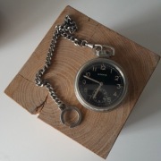 MOERIS Zegarek kieszonkowy Wojskowy Dewizka