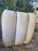 Zbiornik na olej opałowy napędowy Schutz Batterie Tank 1600L