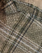 Tkanina ubraniowa tweed krata kratka elegancka wełna wełniana 