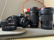 Canon m50 with 15-45mm kit lens 