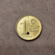 Moneta Turcja 1 Yeni kurus 2005