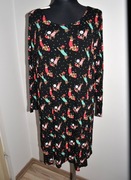 65* george Świąteczna sukienka tunika w pieski 44/46