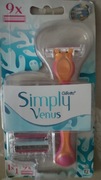 Gillette Simply Venus 3 maszynka i 9 szt. wkładów