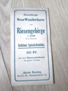 Mapa Spildelmuhle Splidlerowy Młyn - Petersdorf - Piechowice.