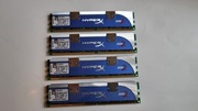 pamięci RAM Komplet 4x1GB Kingston HyperX DDR2 800MHz CL5 KHX6400D2LLK2/2G
