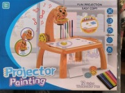 STOLIK DO RYSOWANIA MALOWANIA Z PROJEKTOREM- TYGRYSEK +SLAJDY DUŻY