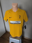 Nike Dri-Fit Dry koszulka męska L piłkarska Żółta "Adrian"
