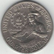 USA quarter dollar 25 centów 1976 200-lecie niepodległości