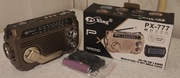 Radio PX-777 AM, FM, latarka na solar