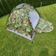 Duży namiot wojskowy moro typu iglo czteroosobowy