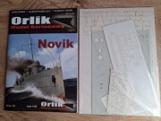 Model kartonowy Orlik Novik i lasery 