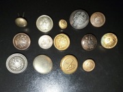 Kolekcja guzików Austro-Węgry