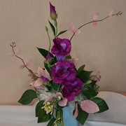 Bukiet Stroik Kompozycja Kwiaty Sztuczne