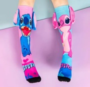 Nowe podkolanówki bajkowe Stitch Uszy Nowosc