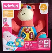 Winfun/Smily Play - interaktywna żyrafa, przytulaczek - mówi po polsku