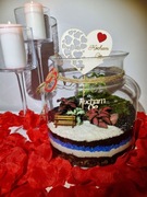 Las w szkle, ogród w szkle, prezent na Walentynki