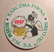 PODSTAWKA PRL KARCZMA PIWNA 1997