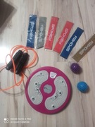 Zestaw do ćwiczeń : taśmy, twister, skakanka