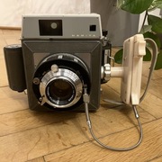 Mamiya Press 23 Sekor 100mm f/3.5 kaseta 6x9 grip - dalmierz średni format