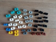 LEGO technik 3700  cegła z otworem 1x2 (2szt)