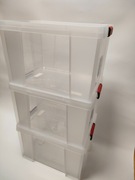 Pudełka plastikowe SUNDIS 3szt duże