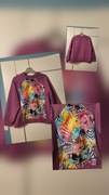 Nowa bluza oversize rozmiar 140 Zebra