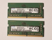 2 x Pamięć RAM DDR4 Samsung 8GB 3200MHz PC4-3200AA SODIMM M471A1K43EB1-CWE