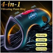 Nakładka wibrator masażer penisa otwarta 