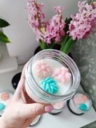 Nowa świeca sojowa handmade zapach róży