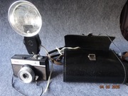 Aparat fotograficzny SMIENA 8M z Lampą błyskową CZAJKA