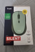 Mysz bezprzewodowa Komputer Ergonomiczna bezgłośna Trust ECO YVI+